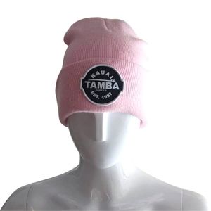 TAMBA SURF CO. | Pink Winter Beanie Hat Limited Edition 25th Anniversary NWOT